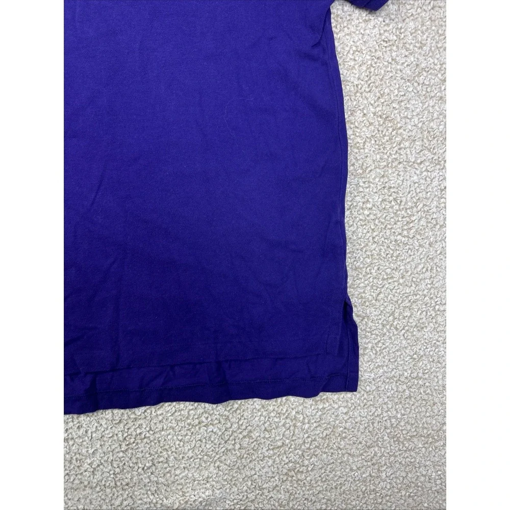 Polo By Ralph Lauren Polo Shirt Men's Size Medium Purple Custom Fit Gold Pony